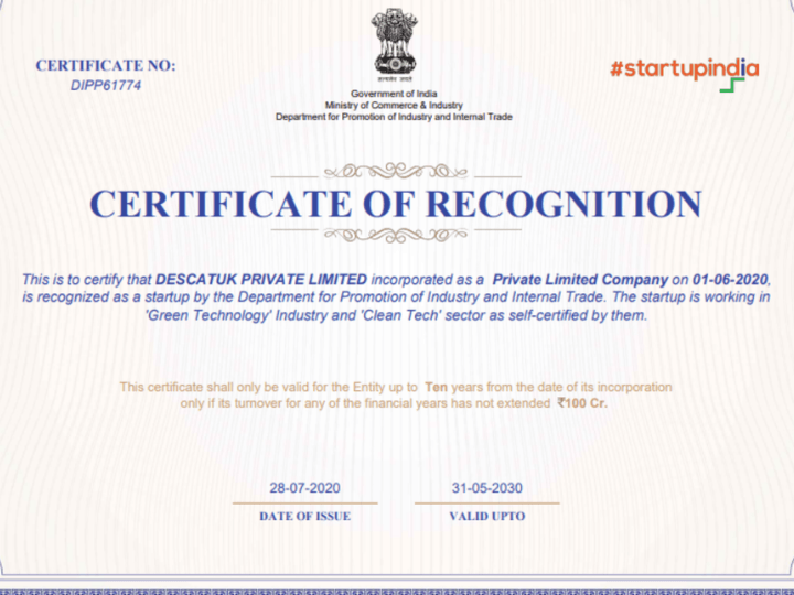 Recognized by Govt. of Uttarakhand